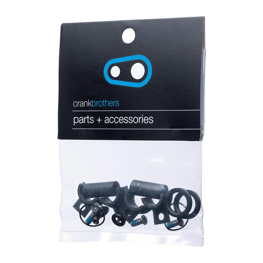 Crankbrothers Pedal Refresh Kit with pedal parts and accessories for Stamp pedals, designed to maintain and upgrade pedal performance.