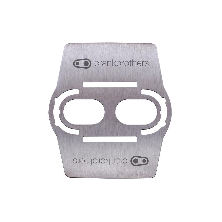 Pair of Crankbrothers Shoe Shields for pedal parts and accessories, designed to protect shoes during cycling.