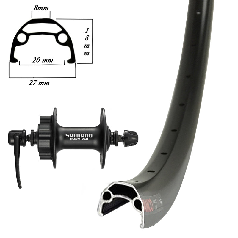 Damco 27.5" Front Wheel - MetroCycle