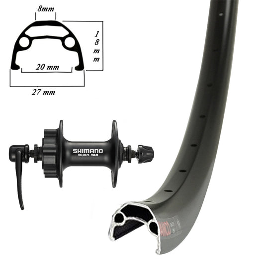 Damco 27.5" Front Wheel - MetroCycle