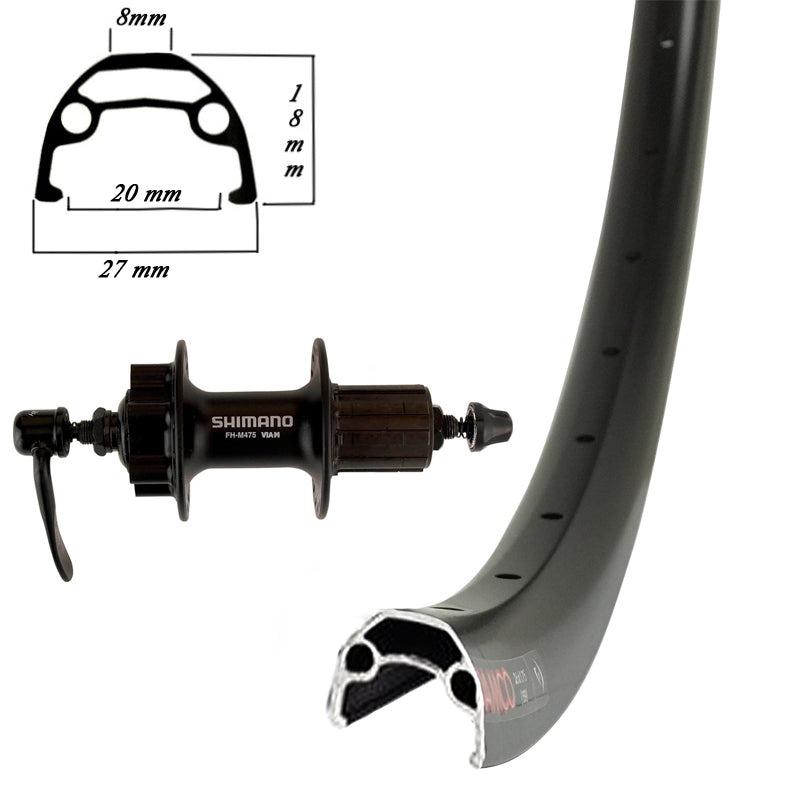 Damco 27.5" Rear Wheel - MetroCycle