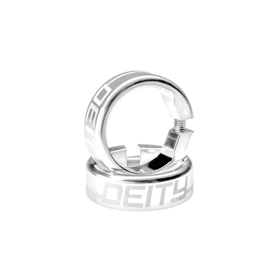 Deity, Grip Clamps, Red