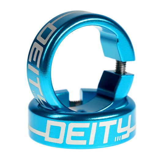Deity, Grip Clamps, Red