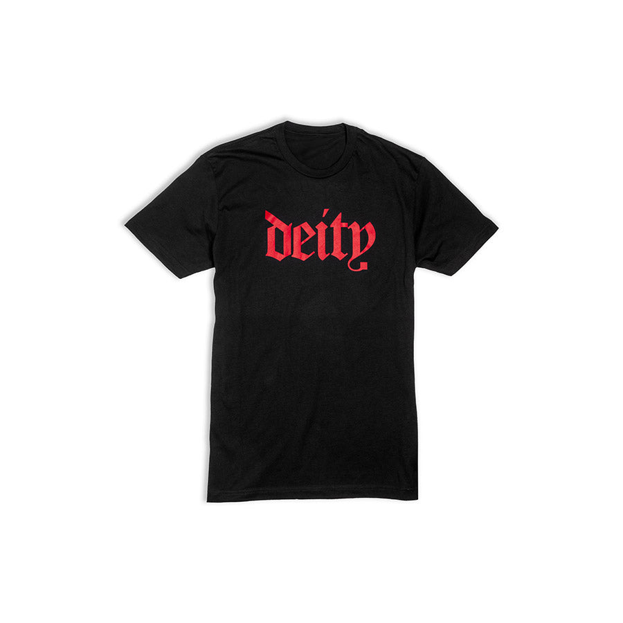 Deity Retribution casual wear shop shirt featuring a bold design, comfortable fit, and stylish streetwear look.