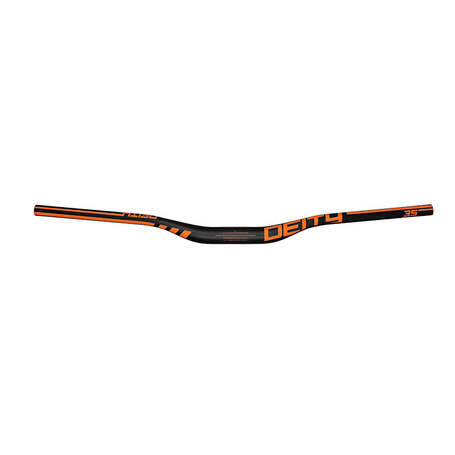 Deity Speedway 30 MTB handlebars in black with a wide, lightweight design for mountain biking performance