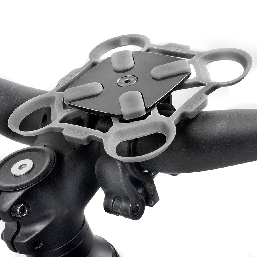 Delta Quick Mount Phone Holder for smartphones from 4.7 to 6.8 inches, secure smart phone mount accessory.