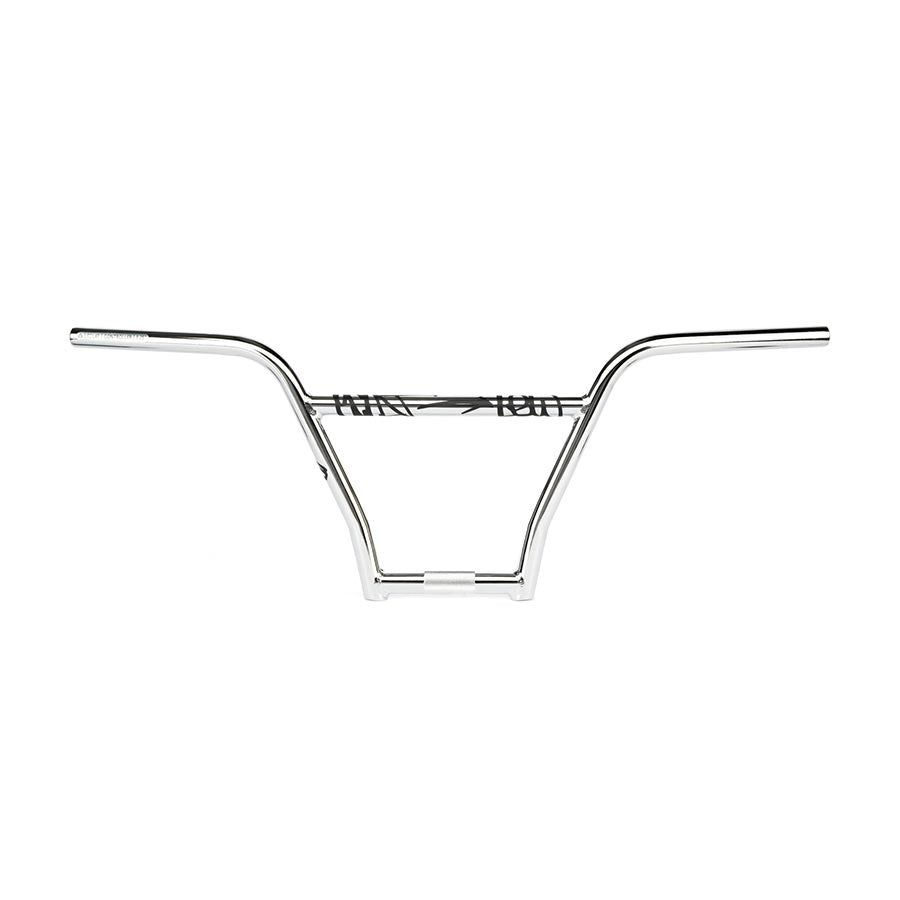 Eclat BMX controller handlebars with 22.2mm rise in black, featuring durable construction and ergonomic design.