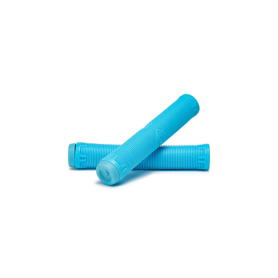 Pair of black Eclat filter grips for BMX bikes, featuring textured rubber handles for a secure, comfortable grip.