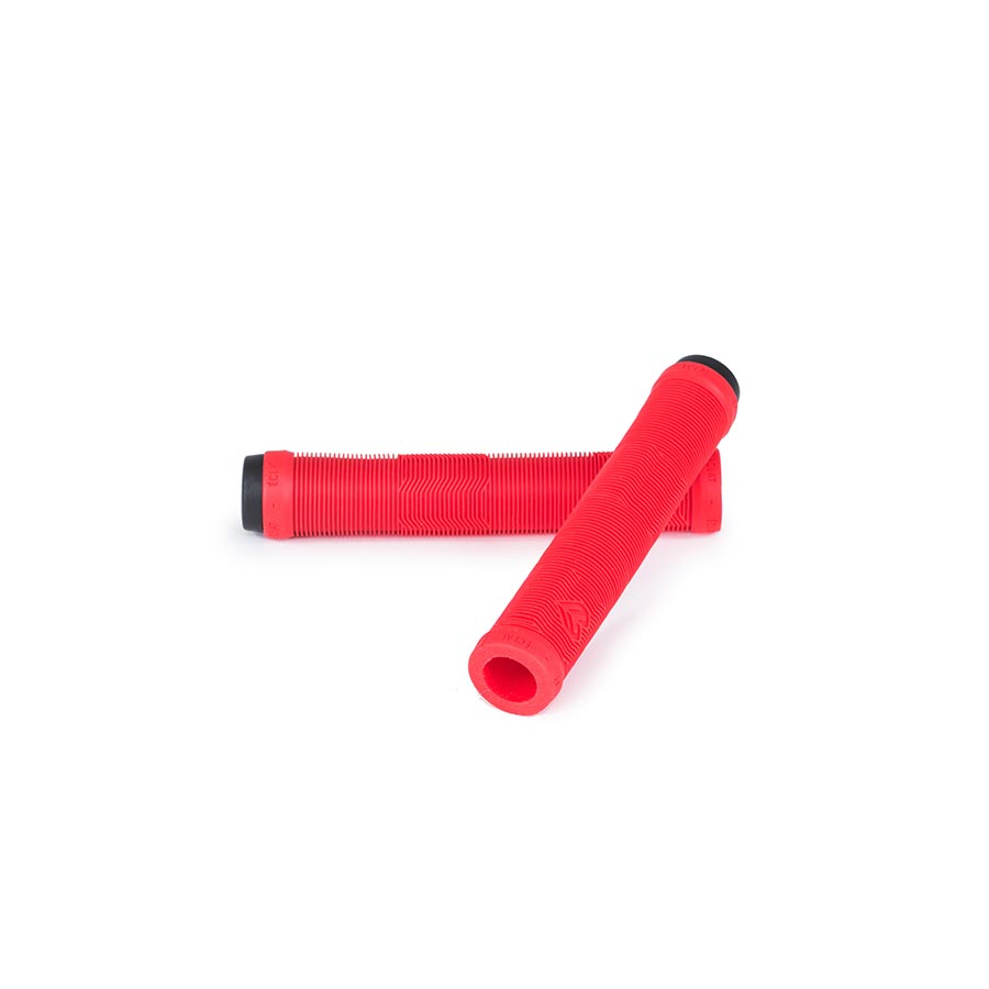 Black Eclat Pulsar grips with textured surface for BMX or skateboard handlebar control.