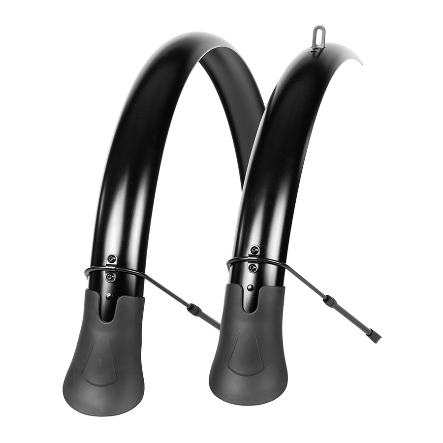 Evo Fast Fit Fender Sets with 35mm width for 700c and 23-32c tires, suitable for road or hybrid bikes.