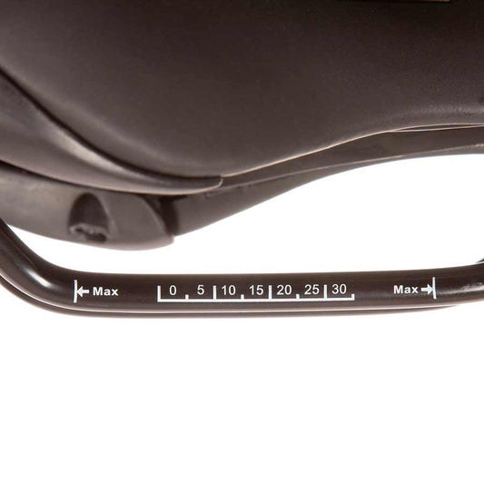 Evo, Recreational, Saddle, 282 x 172mm, Men, Black