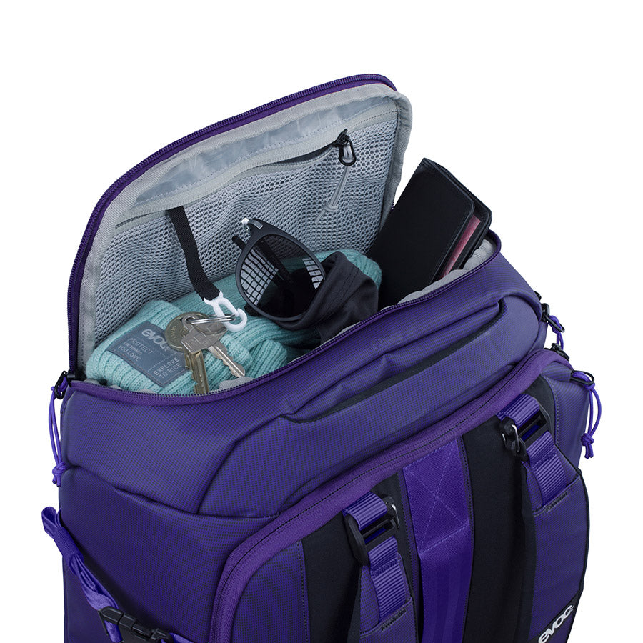 EVOC, Athlete Backpack 30, Backpack, 30L, Carbon Grey/Black