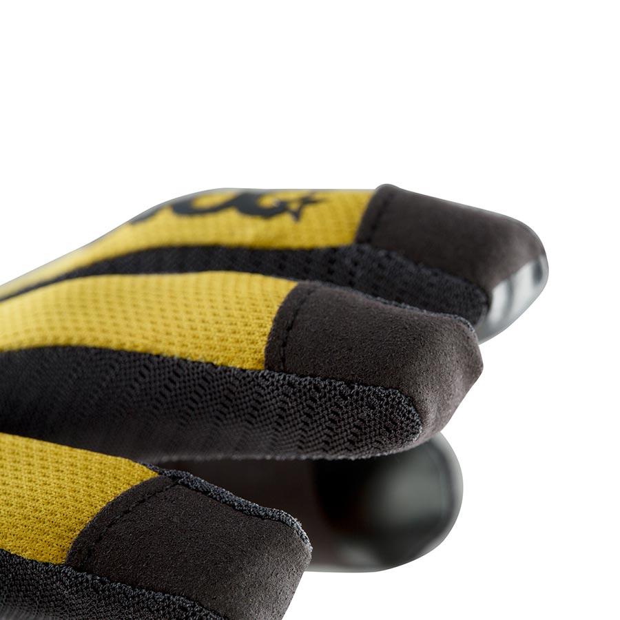 EVOC Enduro Touch full finger gloves in black, size L, designed for cycling and outdoor activities.