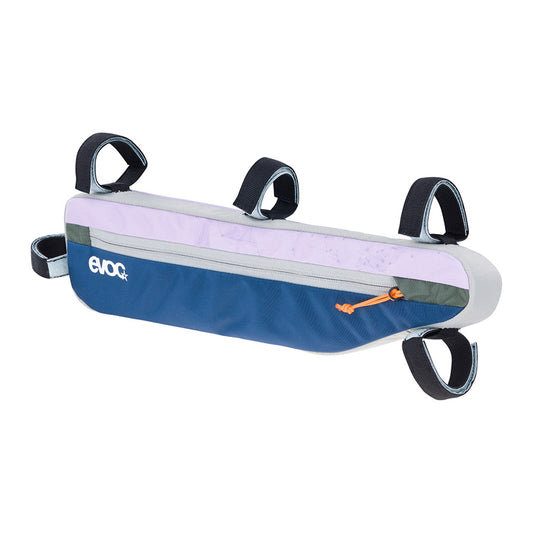 EVOC Frame Pack frame bag for bikes, featuring durable construction and multiple compartments for cycling gear storage.