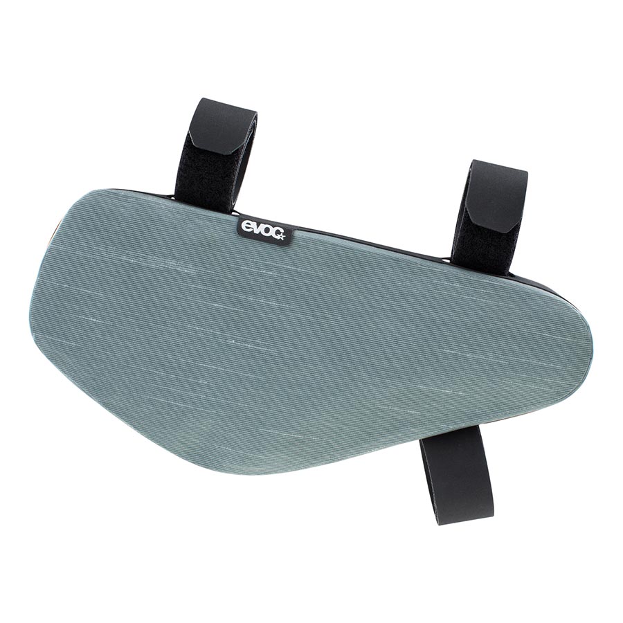 EVOC Multi Frame Pack WP frame bags in carbon grey, compact 1-2L storage with durable design for bike frames.