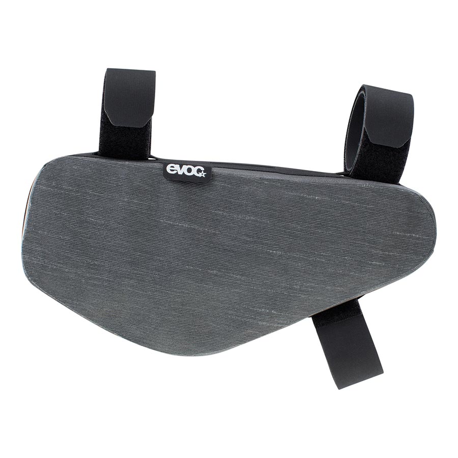 EVOC Multi Frame Pack WP frame bags in carbon grey, compact 1-2L storage with durable design for bike frames.