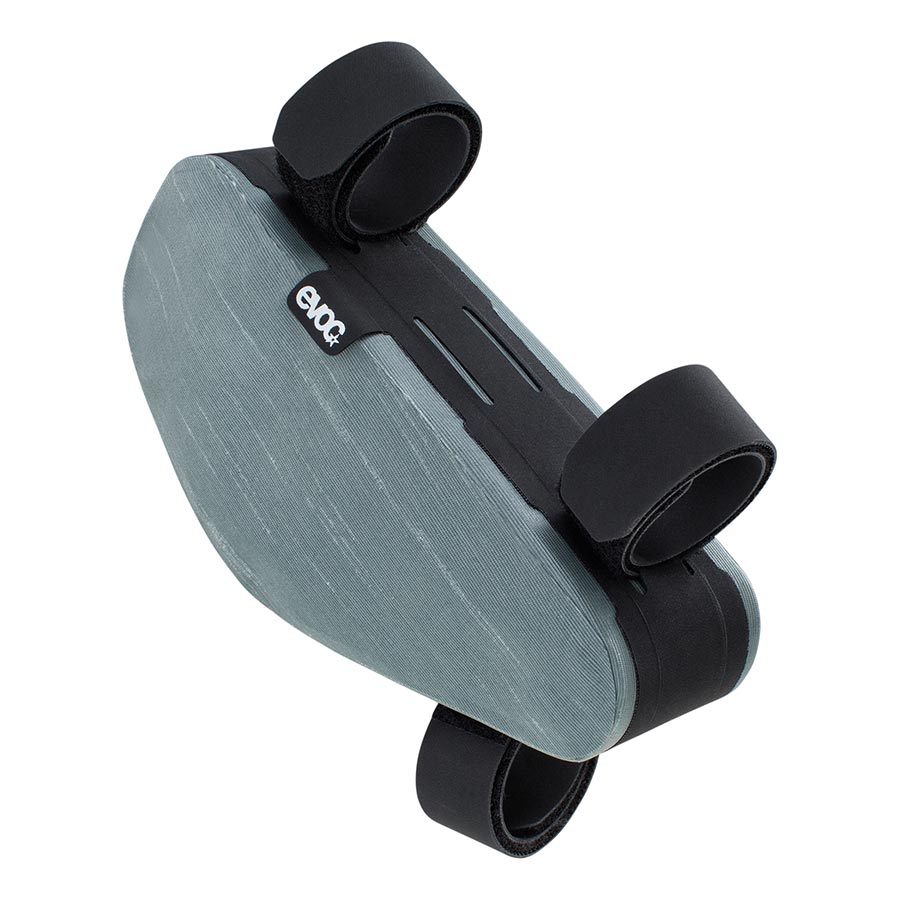 EVOC Multi Frame Pack WP frame bags in carbon grey, lightweight bike storage with multiple compartments, 1-2L capacity.