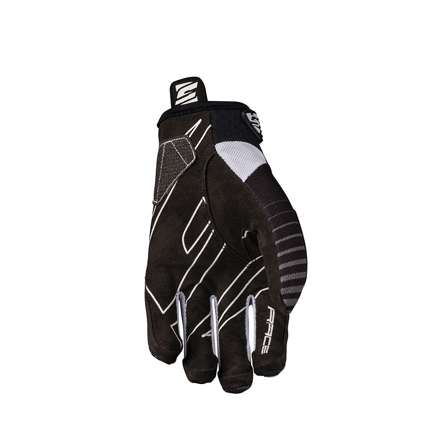 Pair of Five Gloves Race full finger cycling gloves in size 3XL, featuring durable fabric and padded palms for comfort.