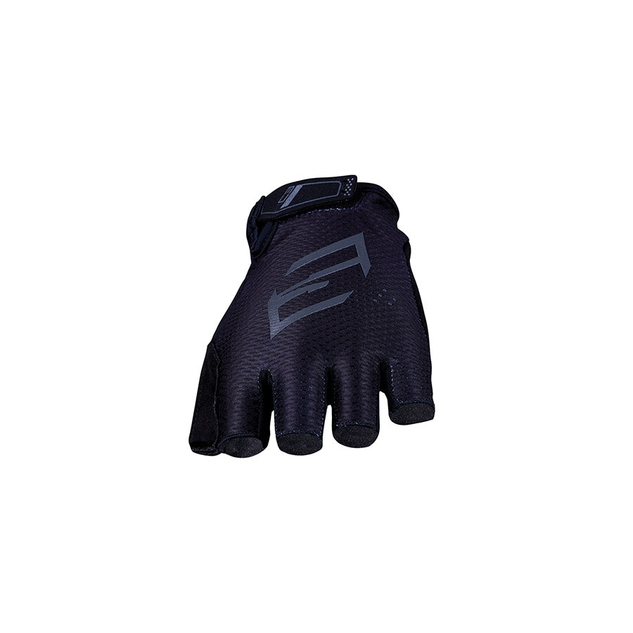 Pair of black Five Gloves RC3 Gel short finger gloves in 3XL size, designed for comfortable grip and finger flexibility.