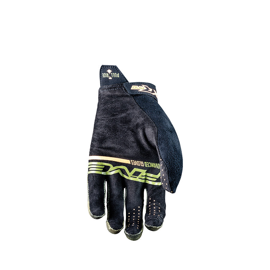Black XR-Pro Full Finger Gloves by Five Gloves, size 3XL, showing snug fit and durable material for versatile hand protection.