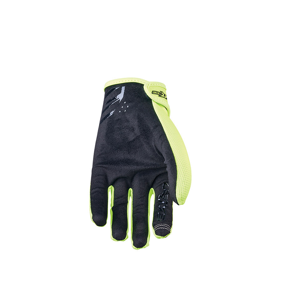 Black XR-Ride full finger gloves by Five Gloves, 3XL size, shown paired, designed for riding comfort and protection.