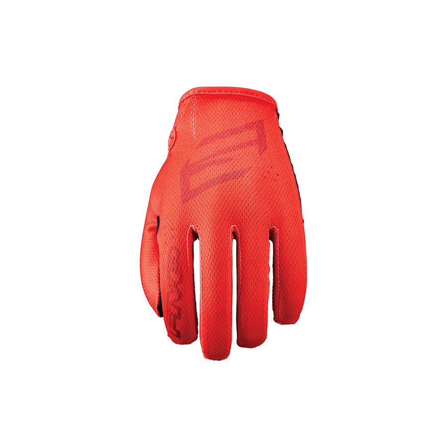 Black XR-Ride full finger gloves by Five Gloves, 3XL size, shown with textured grip and padded palms for cycling comfort.