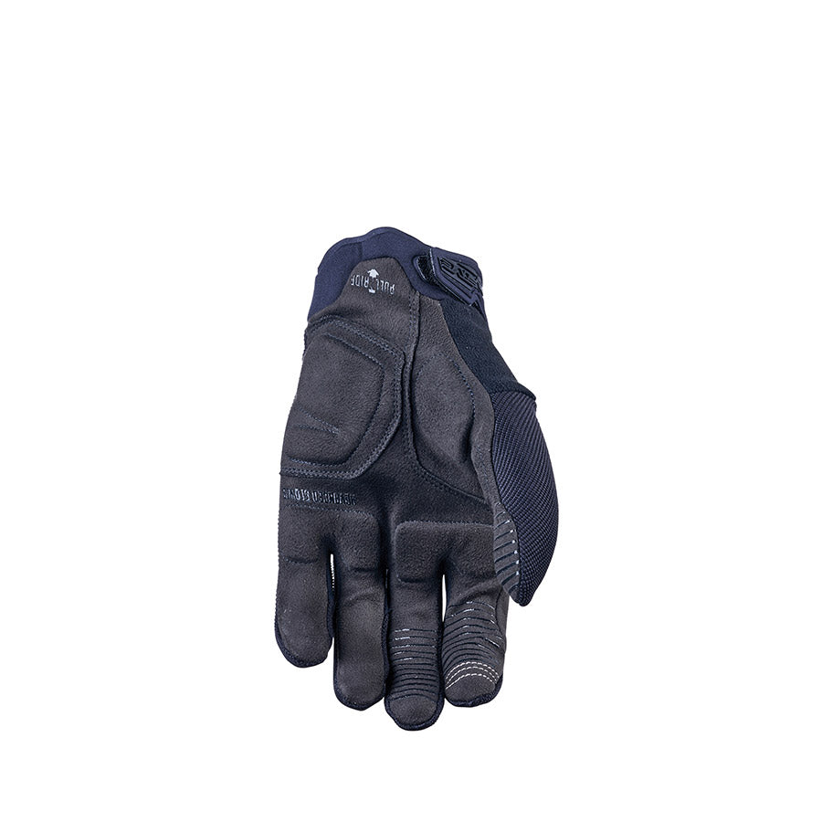 Full finger XR-Trail Gel gloves by Five Gloves in black, size 3XL, showing the padded full hand design and breathable fabric.