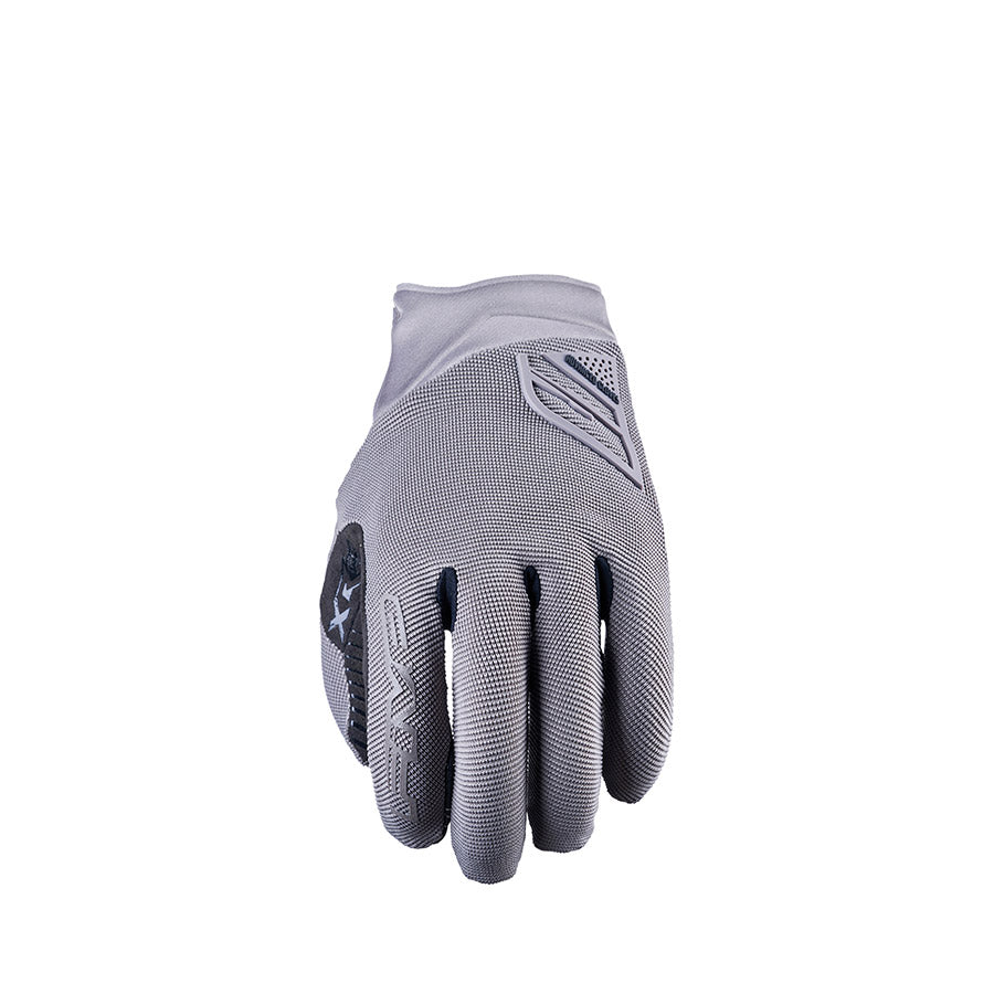 Black Five Gloves XR-Trail Gel full finger cycling gloves in 3XL size, showing the textured palm and breathable fabric.