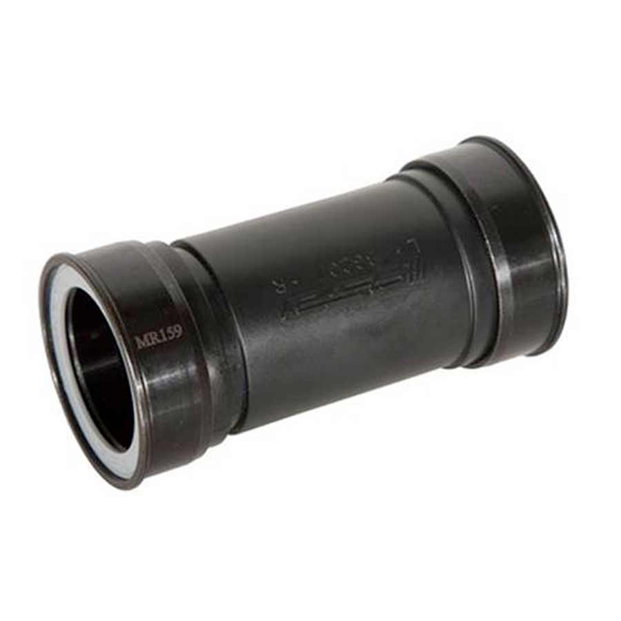 FSA 386 EVO bottom bracket adaptors for BB-PF30, image showing the grey metal adapters with branding details