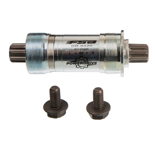 FSA, Power Drive, Power Drive, BB Shell: 68mm, Axle: 113mm, Steel, Black, 210-3513