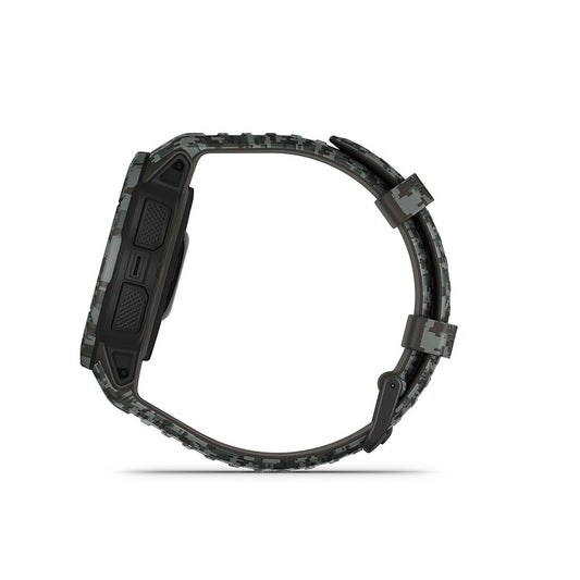 Garmin, Instinct 2 Camo Edition, Watch, Watch Color: Graphite Camo, Wristband: Graphite Camo - Silicone