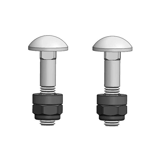 Hollywood Racks, Wheel tube carriage bolts, For Sport Rider, Set of 2