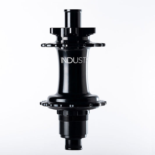 Industry Nine Hydra 2 Boost XD disc hub in black, 32h, 12mm thru axle, SRAM XD compatible, for mountain biking wheels