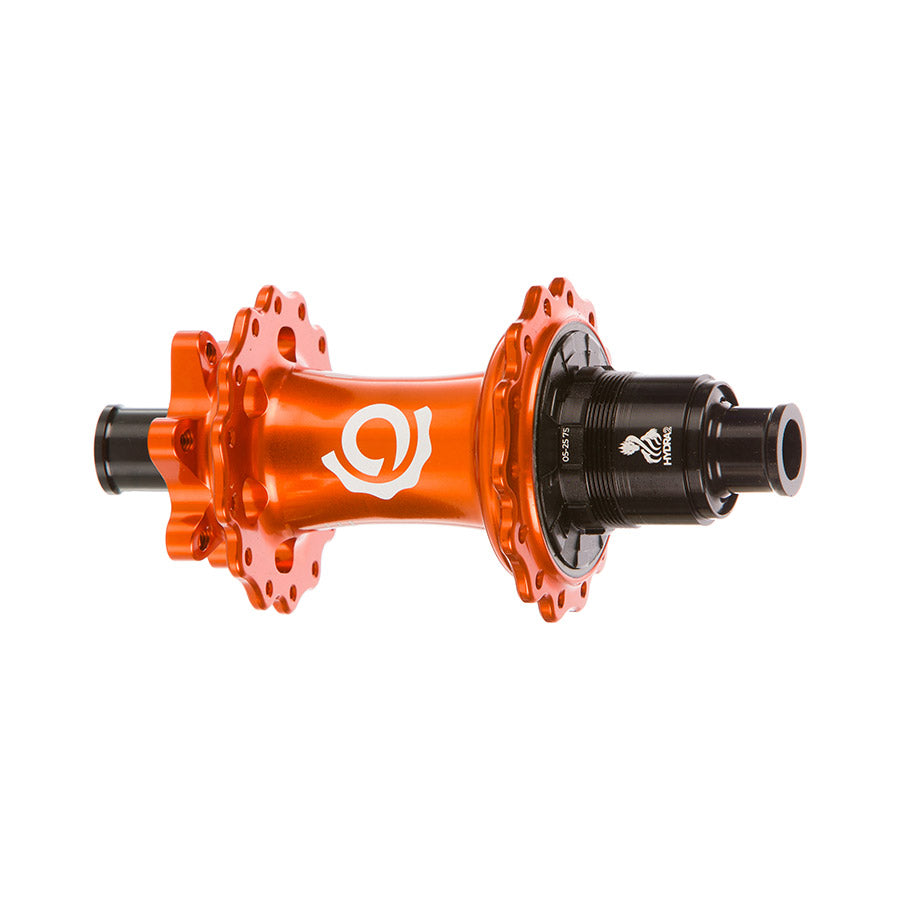 Industry Nine Hydra 2 Boost XD disc hub, 32h, 12mm thru-axle, SRAM XD driver, black, for mountain bike wheels.