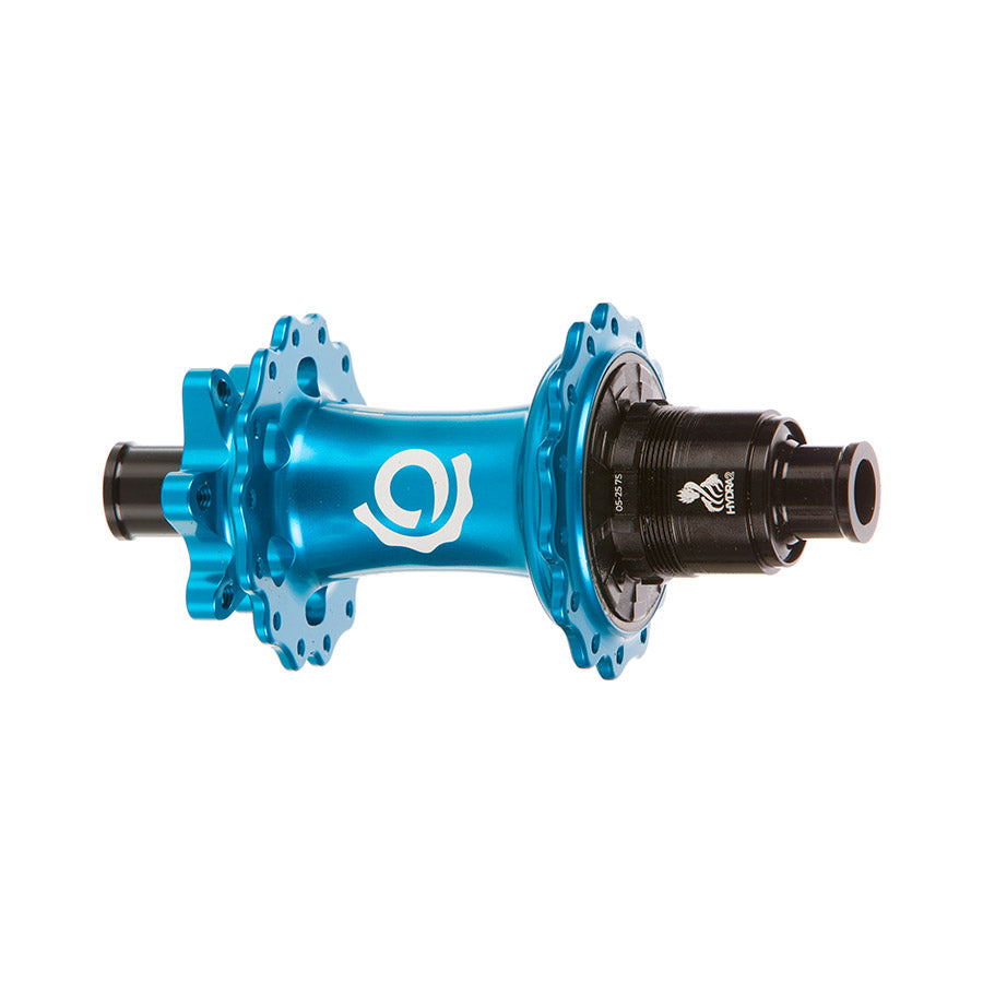 Industry Nine Hydra 2 Boost XD disc hub, 32h, 12mm thru-axle, SRAM XD driver in black, bike component for mountain bikes.