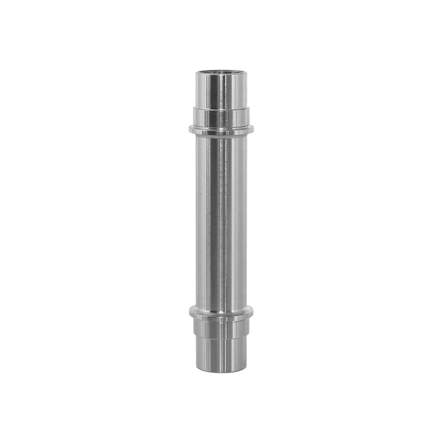 Industry Nine Hydra Axle hub axle and nuts for front boost 6B, durable bike component for enhanced wheel stability.
