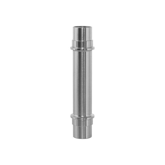 Industry Nine Hydra Axle hub axle and nuts for front boost 6B, durable bike component for enhanced wheel stability.