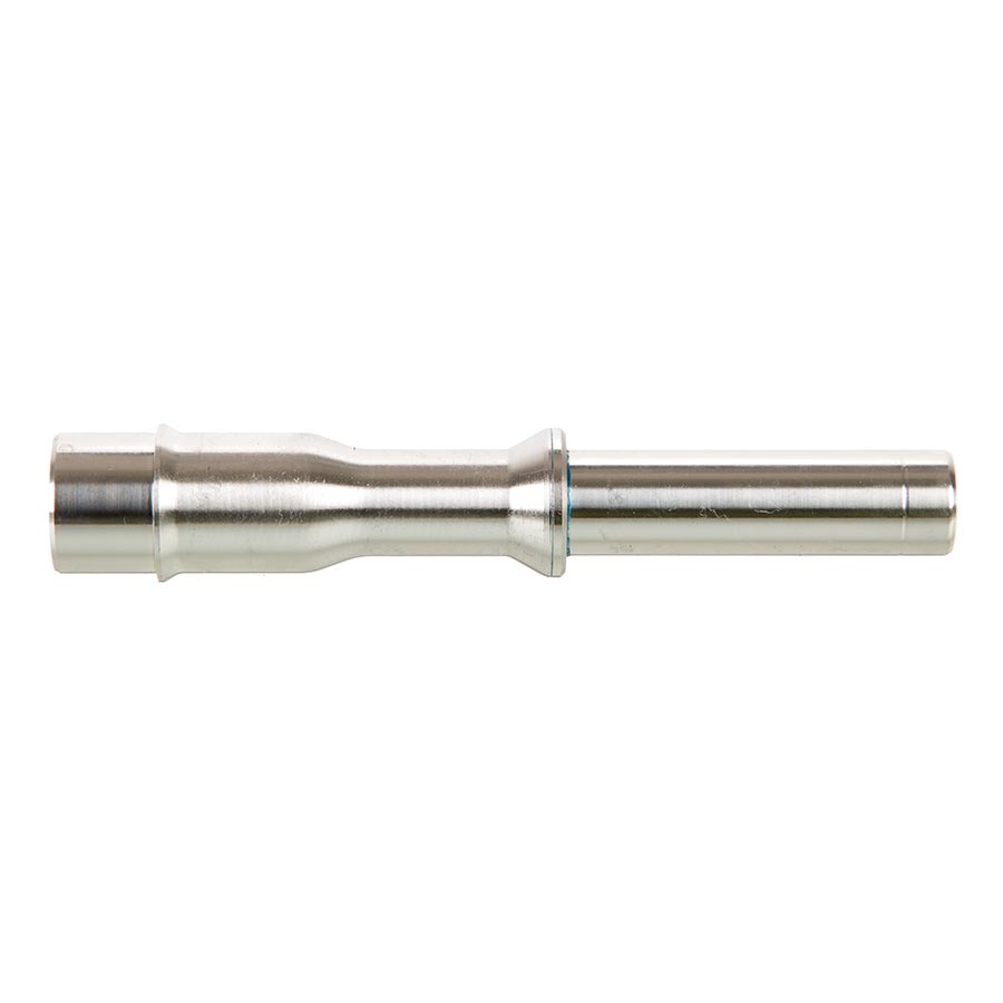 Industry Nine Hydra Axle hub axle and nuts for front boost bike wheels, durable aluminum construction and precise fit.
