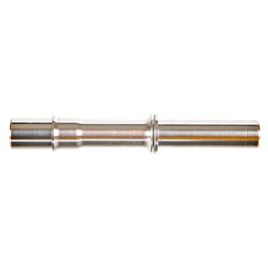 Industry Nine Hydra Axle hub axle and nuts for Hydra front boost bike wheel, part HAX2600, with detailed close-up view.