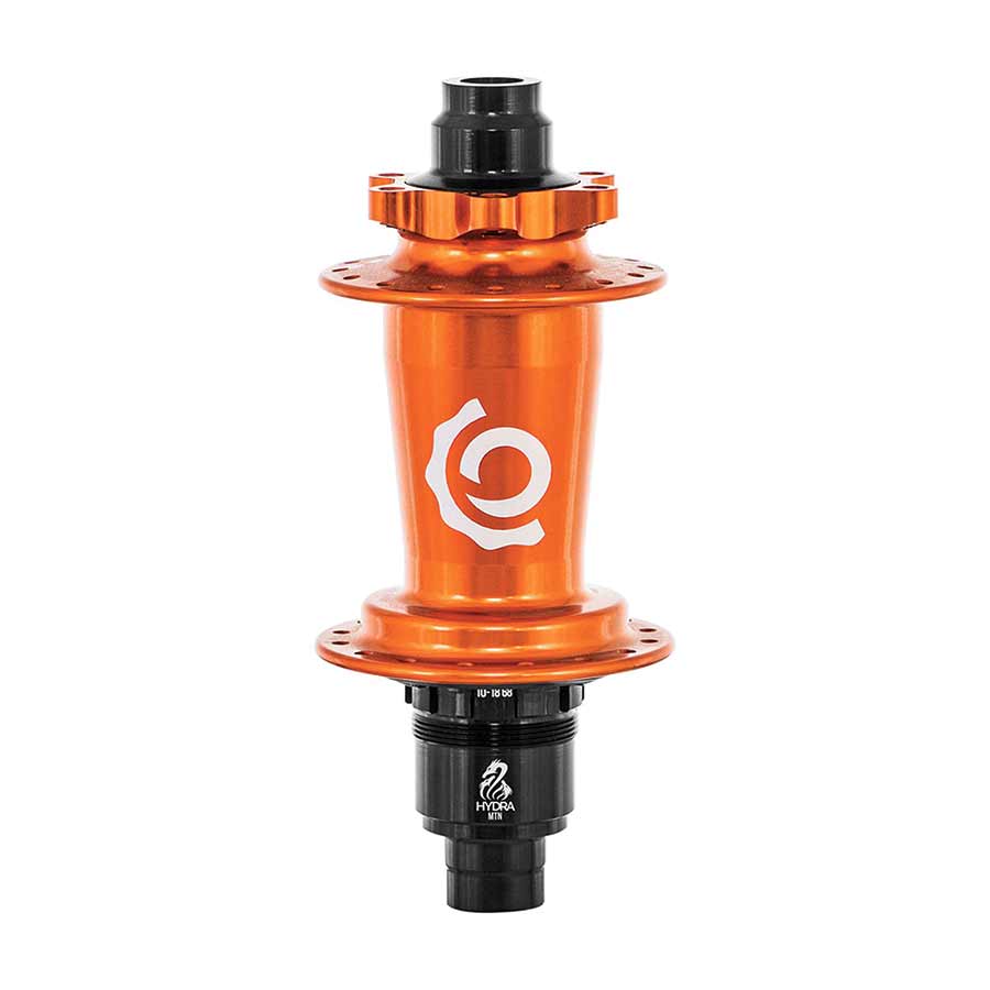 Industry Nine, Hydra Classic DH150/157 6B, Disc Hub, Rear, 32H, 12mm TA, 157mm, SRAM XD, Orange
