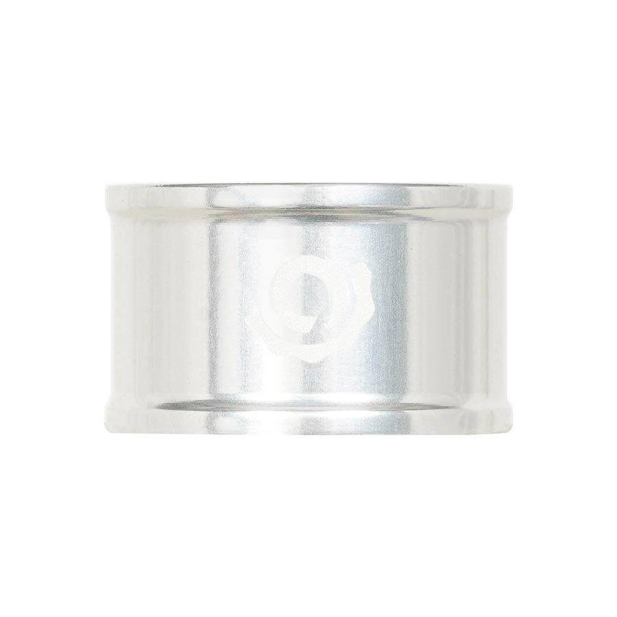 Industry Nine iRiX headset spacers, 5mm aluminum turquoise set, designed for bike headset installation, three-piece pack.