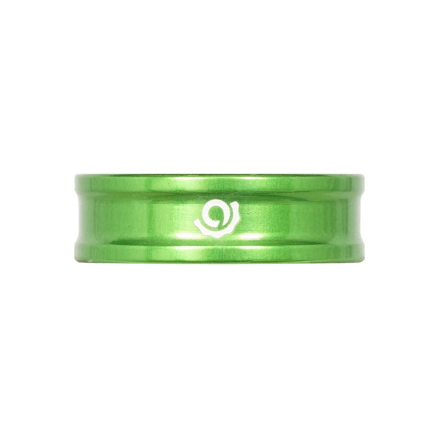 Industry Nine iRiX headset spacers, 5mm aluminum turquoise set of 3, for bike suspension and headset adjustments.