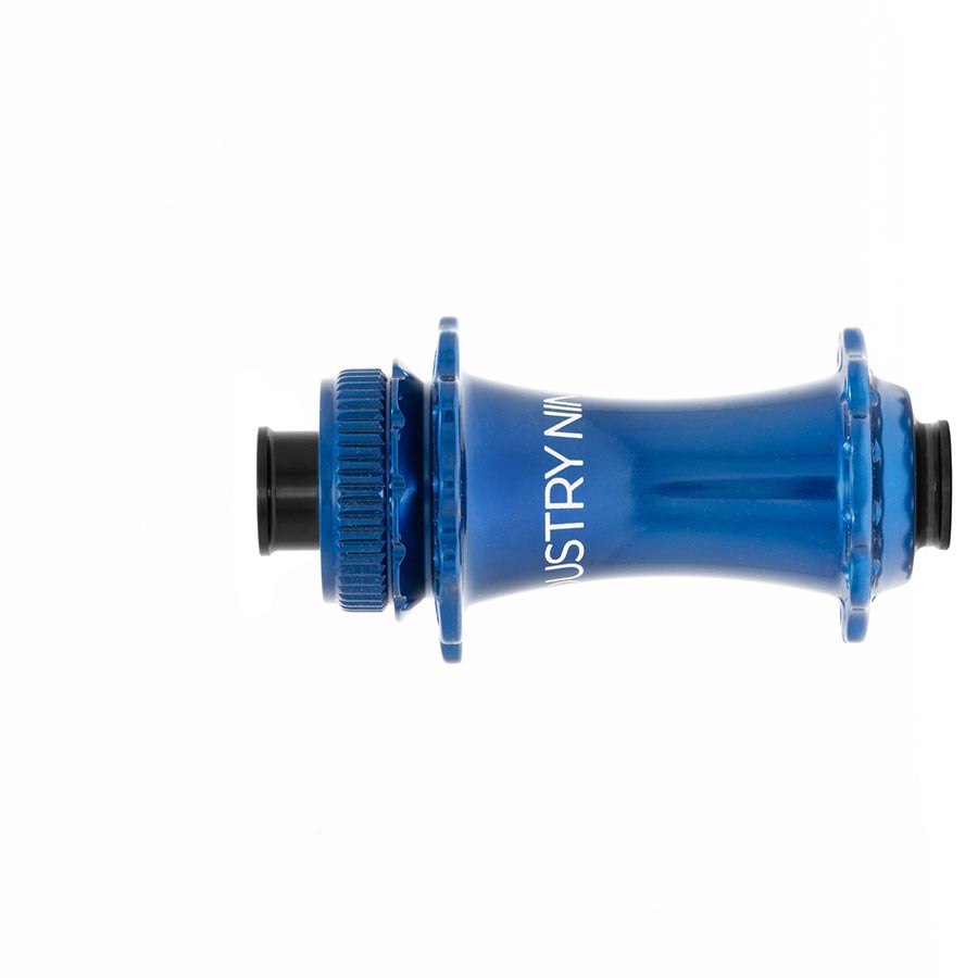 Industry Nine Solix G Classic front disc hub, 24h, 12mm thru-axle, 100mm, black, mountain bike component
