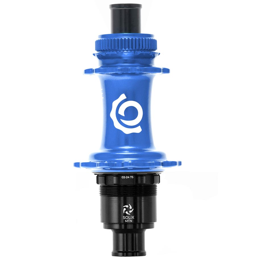 Industry Nine Solix M Classic Rear XD disc hub, 24h, 12mm thru-axle, SRAM XD driver, black bike component