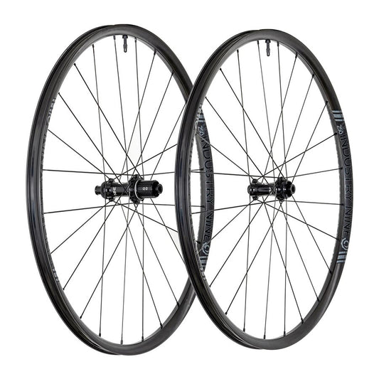 Industry Nine, Solix SL UL250c CX, Wheel, Front and Rear, 700C / 622, Holes: F: 24, R: 24, F: 12mm, R: 12mm, F: 100, R: 142, Disc Center Lock, Shimano Road 11, Set