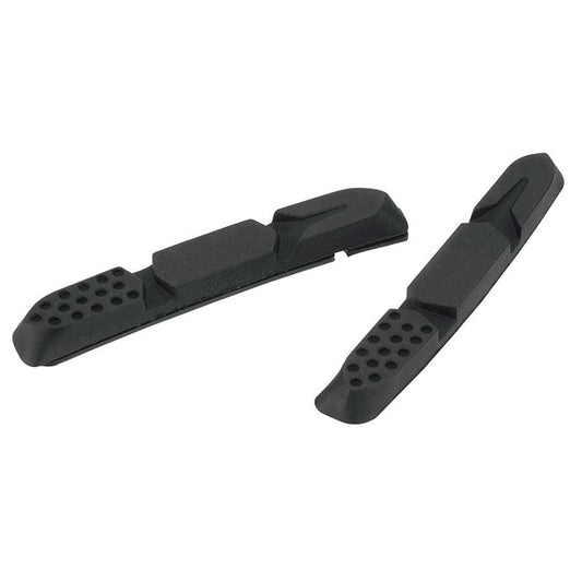 Jagwire, Mountain Pro, Replacement brake inserts, All-Weather (Aw), Black, Pair