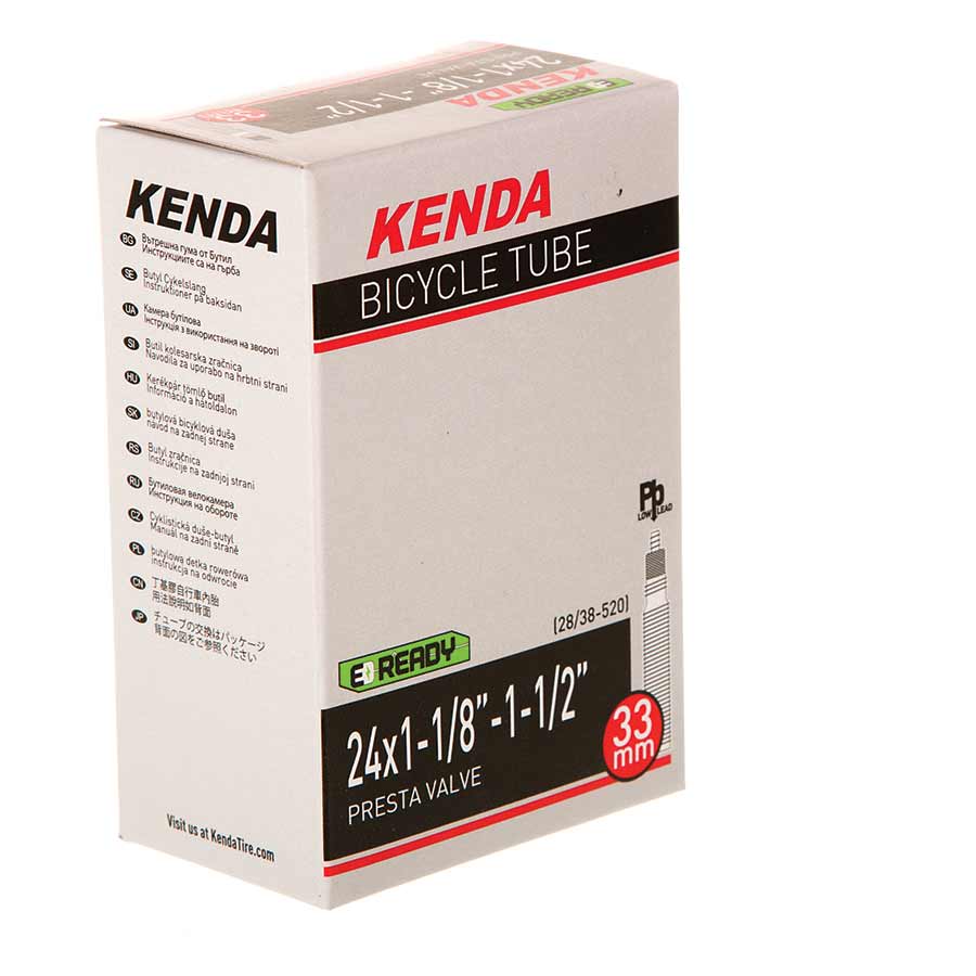 Kenda Presta-removable valve core for bicycle tubes, 48mm length, compatible with 26-inch tires, durable and easy to install.