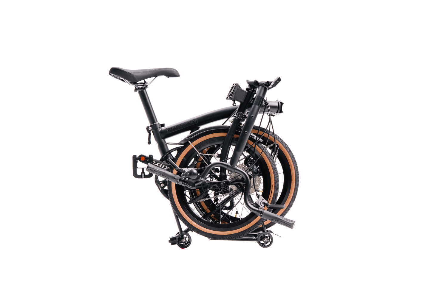 Kingsdale C9 urban city bicycle featuring a sleek frame, black finish, and comfortable handlebars for city commuting.