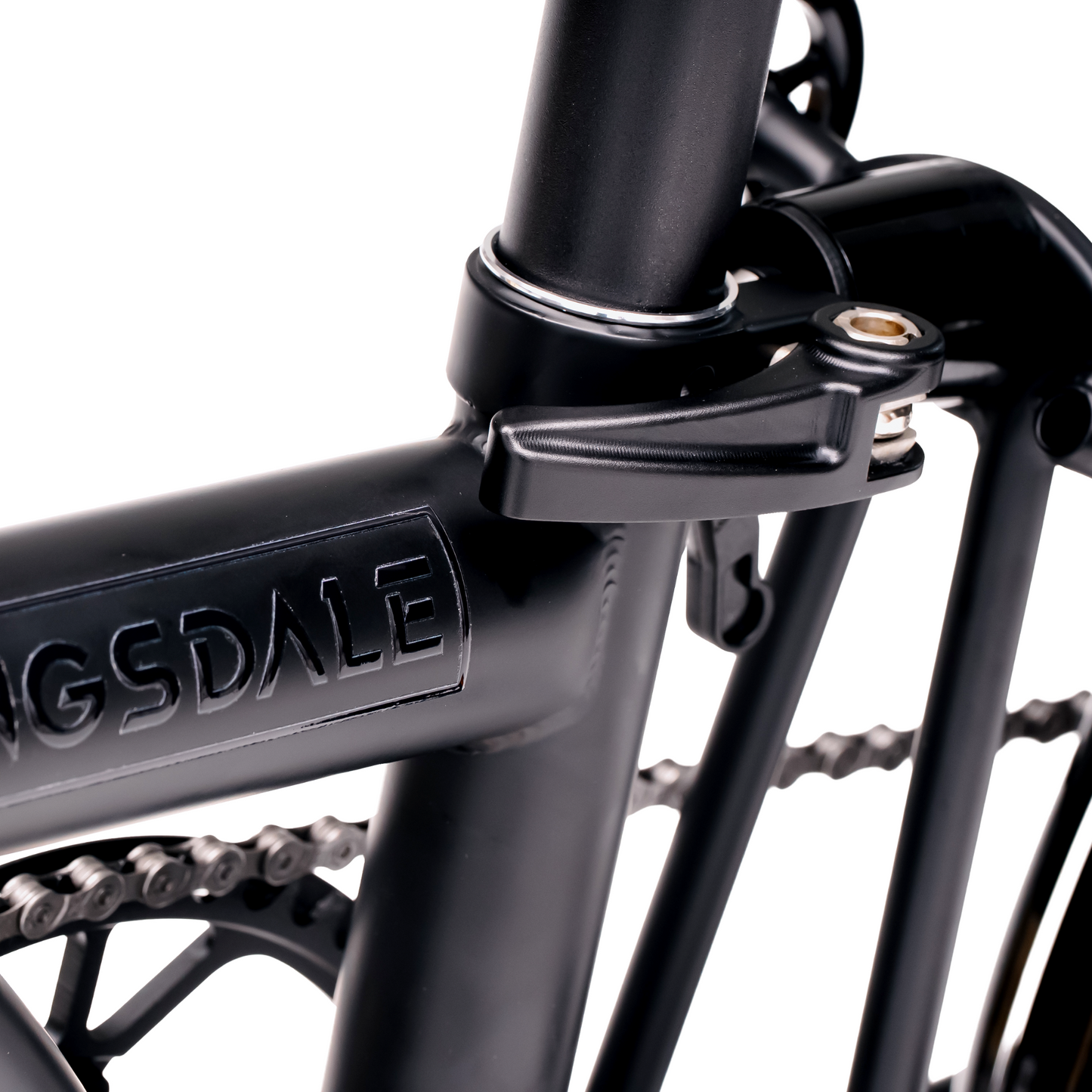 Kingsdale C9 urban city bicycle with sleek frame, designed for city commuting and urban cycling.