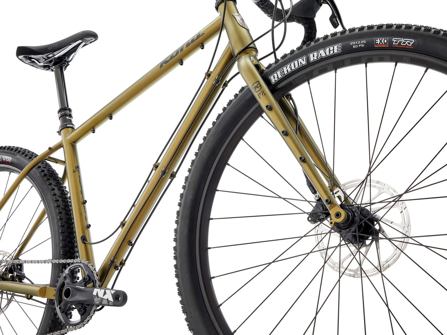 Kona Sutra LTD touring bike in black with drop handlebars and gear shifters, designed for long-distance cycling adventures
